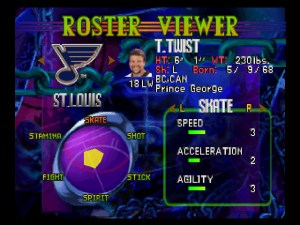 No one at Konami must have watched the St. Louis Blues because that "fight" rating is WAY too low.
