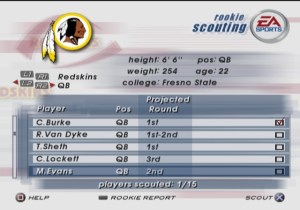 Ah yes I will draft this 6'6" quarterback in the first round that is exactly what I will do.