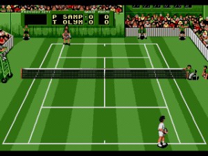 Pete Sampras approved every single pixel in this representation of his hair.