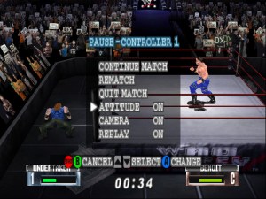 Being able to turn off "attitude" undermines everything that the WWF was attempting to do in the late 90s.